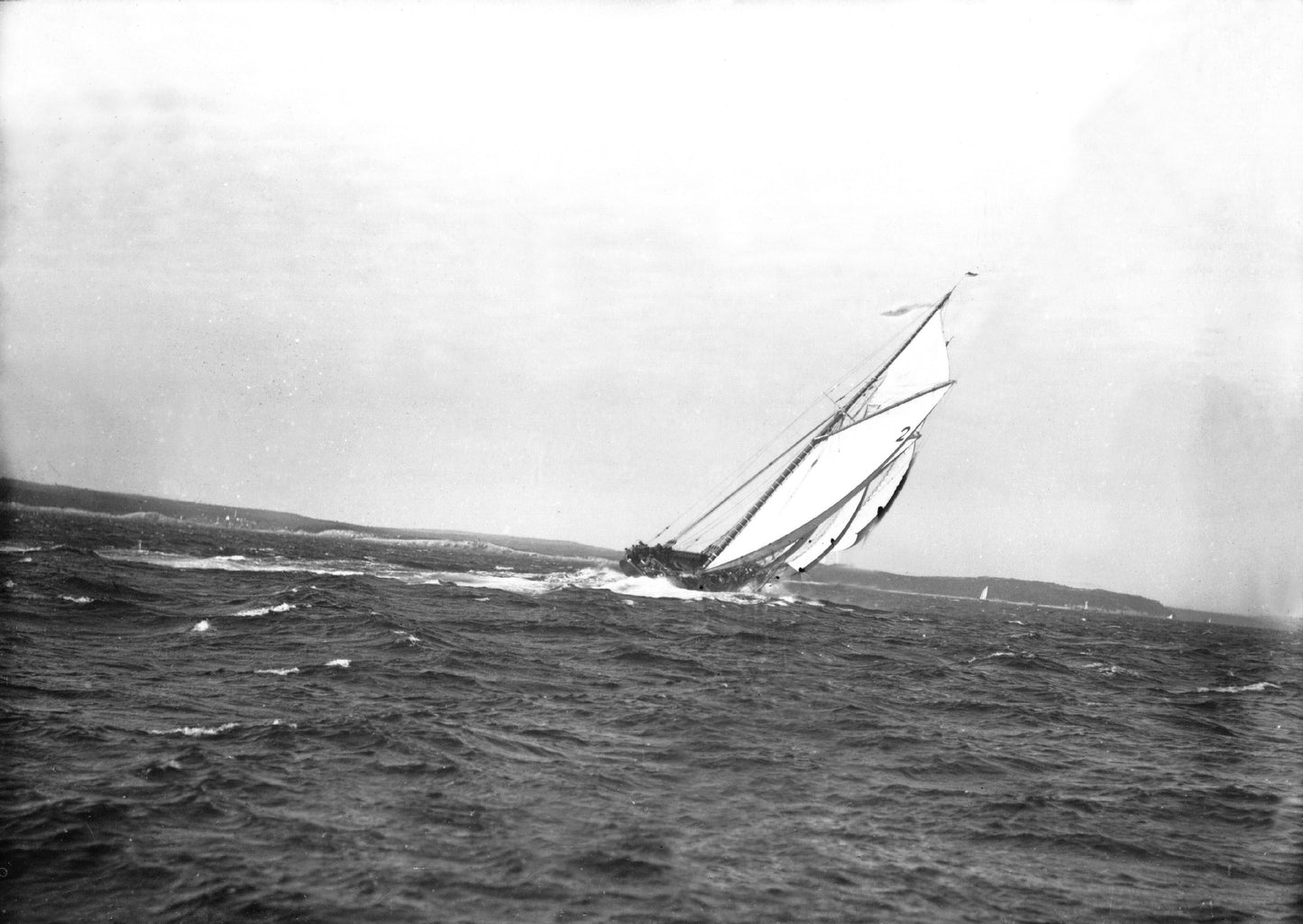 ''Bluenose at Racing Angle''