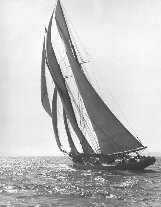 Bluenose Sails Away, 1921