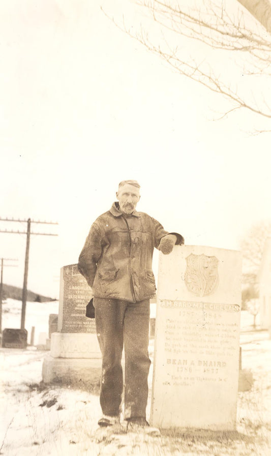 Alex McLean, grandson of Gaelic poet, Marshy Hope