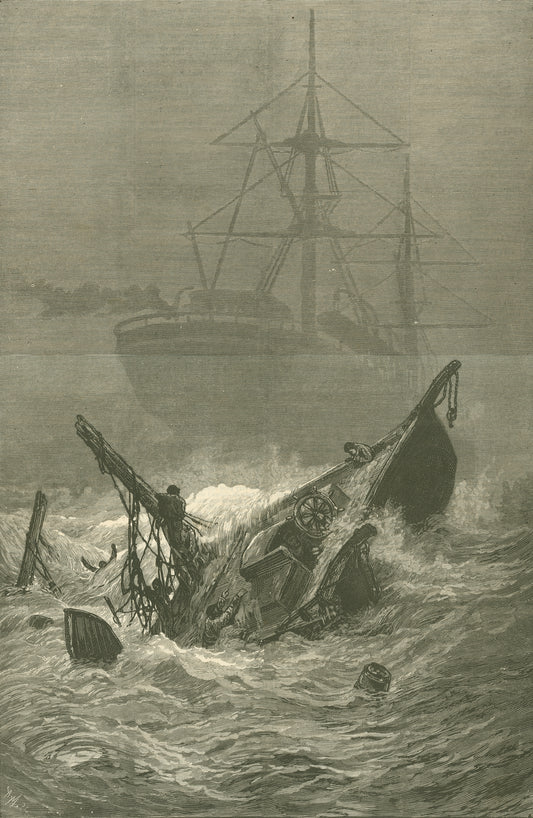 "Run Down — A Scene on St. George's Banks"