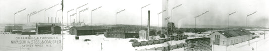 "Collieries & Furnaces, Nova Scotia Steel & Coal Co. Ltd., Sydney Mines, NS"