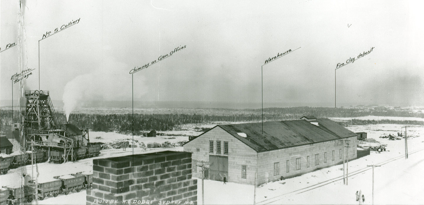 "Collieries & Furnaces, Nova Scotia Steel & Coal Co. Ltd., Sydney Mines, NS" 3 of 4