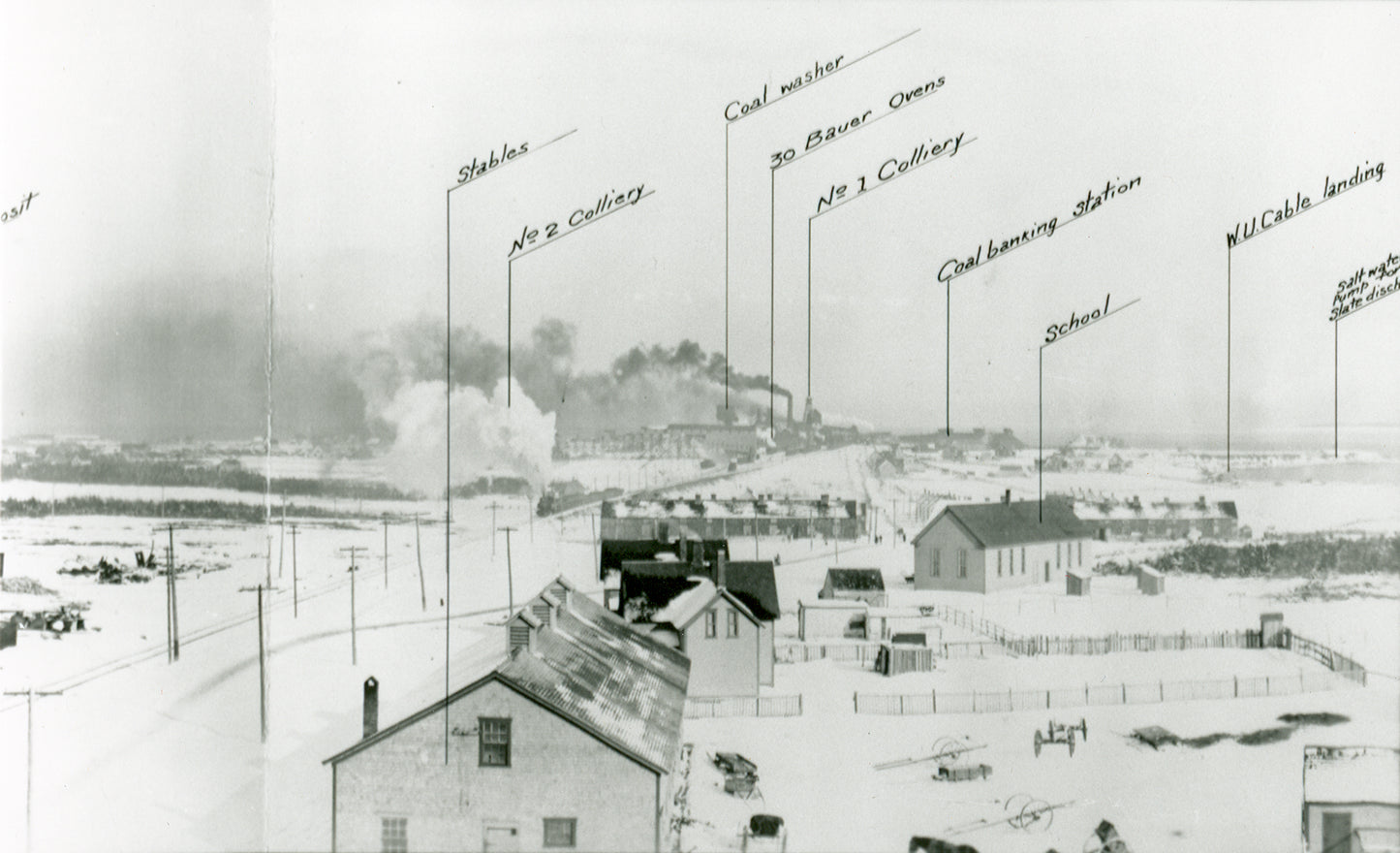 "Collieries & Furnaces, Nova Scotia Steel & Coal Co. Ltd., Sydney Mines, NS" 4 of 4