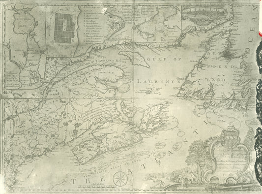 "Map of the Province of Nova Scotia and Parts adjacent"