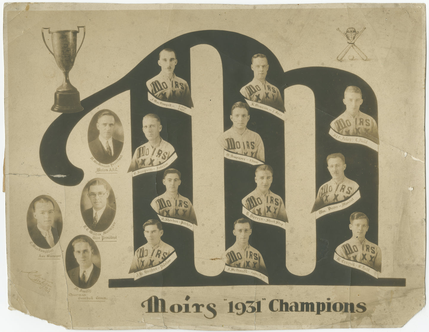 Moirs 1931 Champions