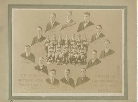 ''YMCA Intermediate Basket Ball Team. Halifax, N.S.''