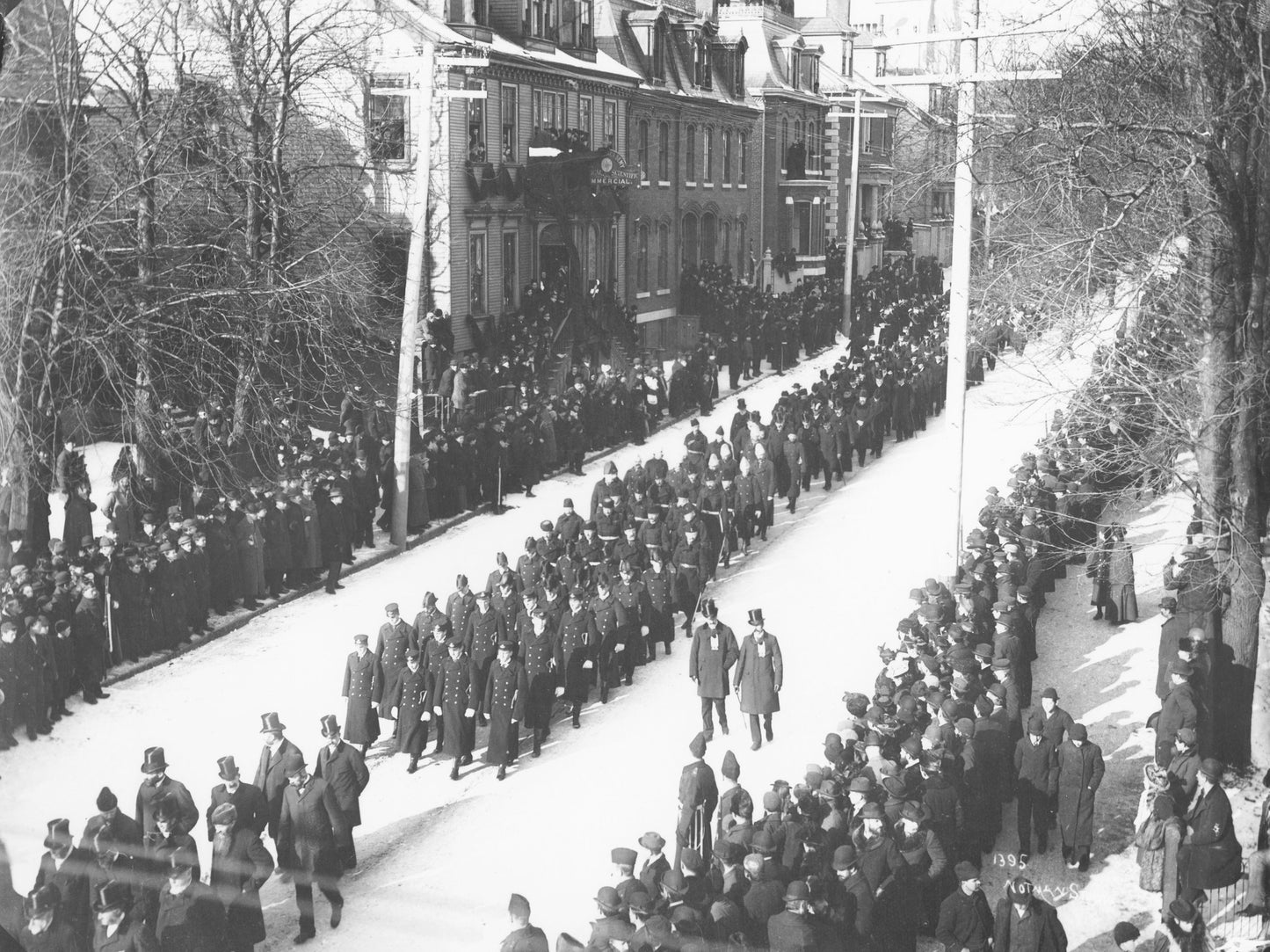 State Funeral procession for Sir John Thompson