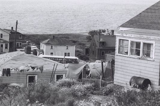 View overlooking the back of Seaview African United Baptist Church, Africville