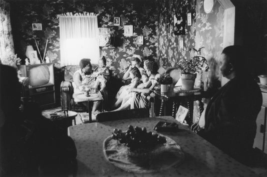 Family in their living room