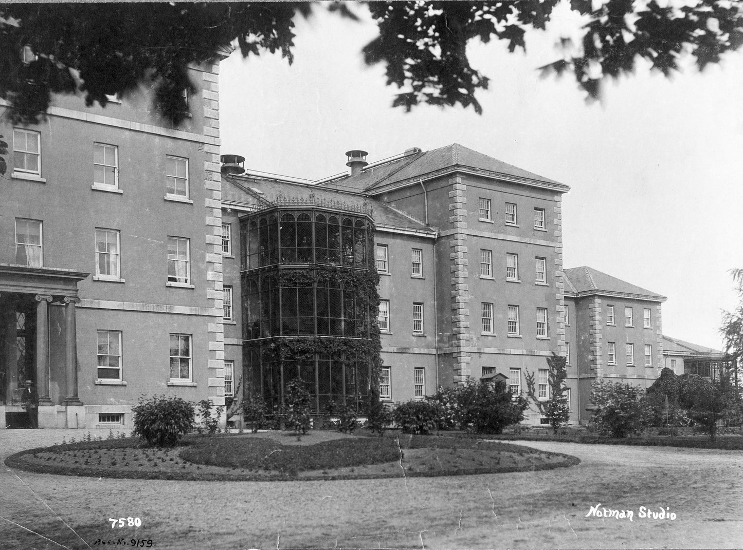 South-West corner of Mount Hope Insane Asylum