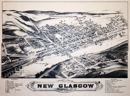 Panoramic View of New Glasgow