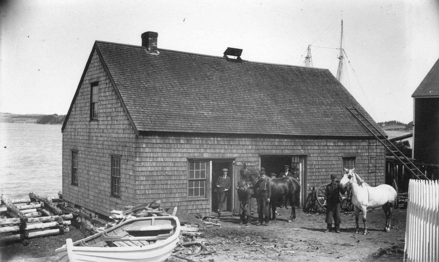 View of Hull's Forge and Blacksmith shop, Guysborough, N.S.