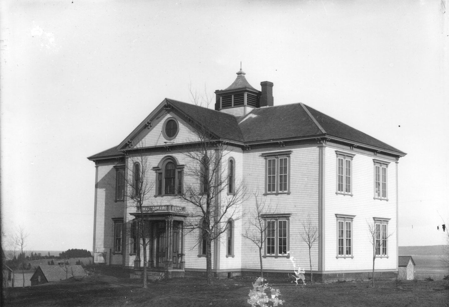 Front view of Guysborough Academy, Guysborough, N.S.