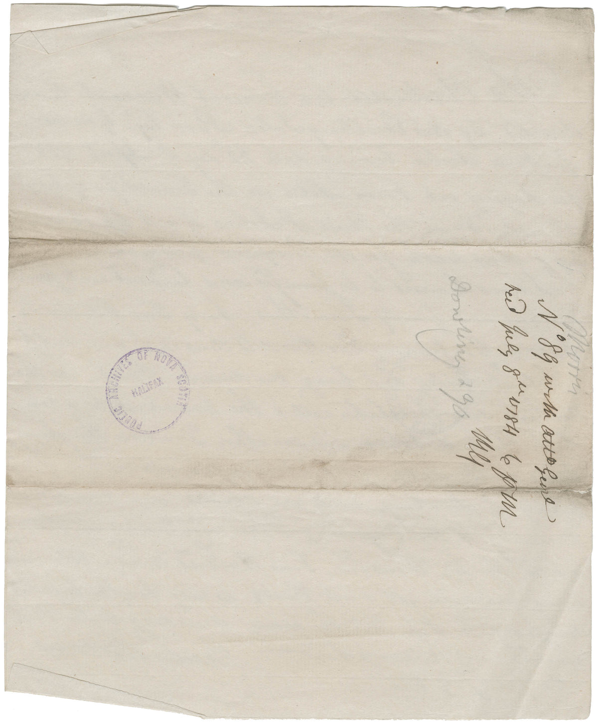 Dowling, Samuel and others – 1784 – New Brunswick