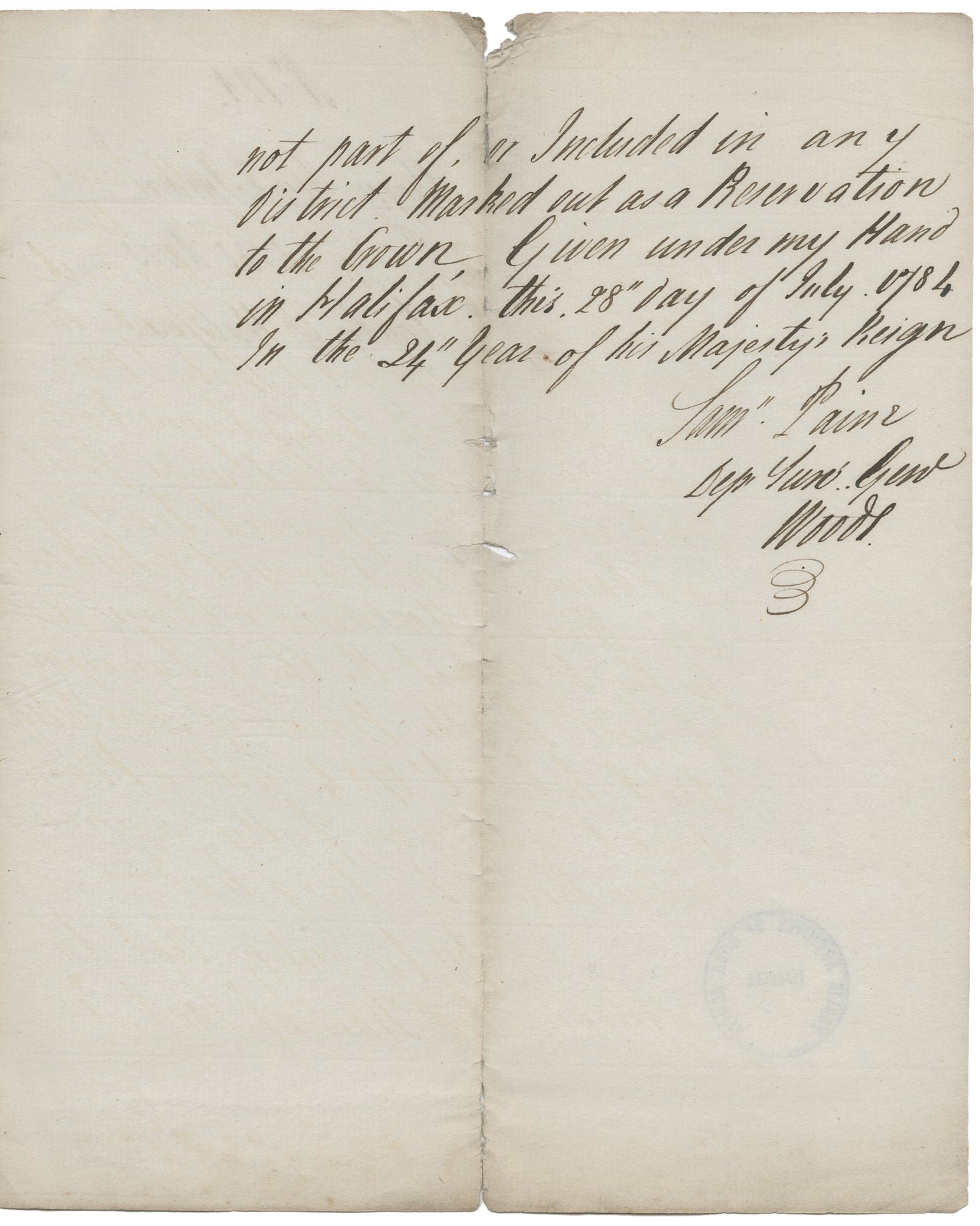Nova Scotia Land Papers