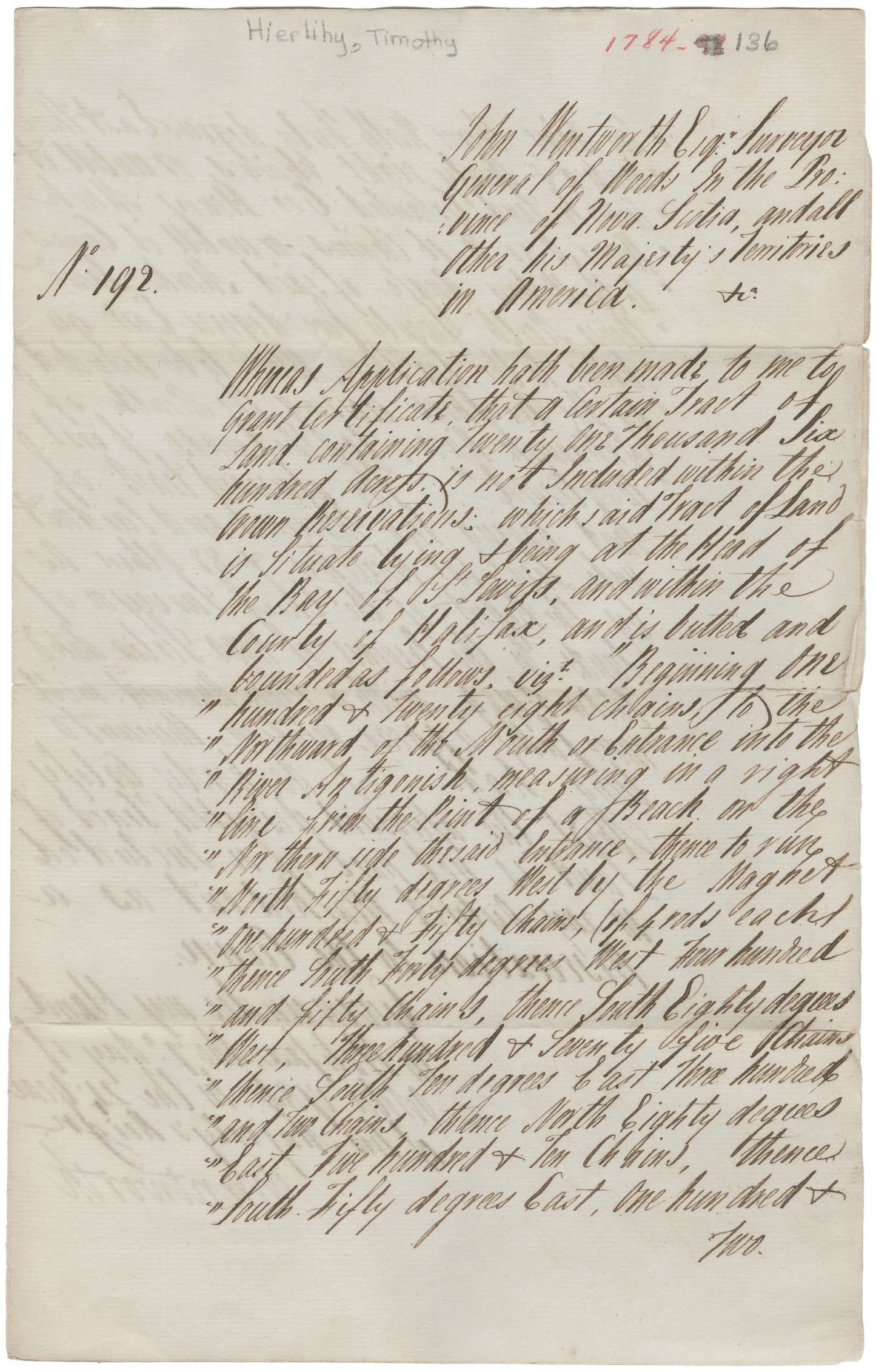 Nova Scotia Land Papers