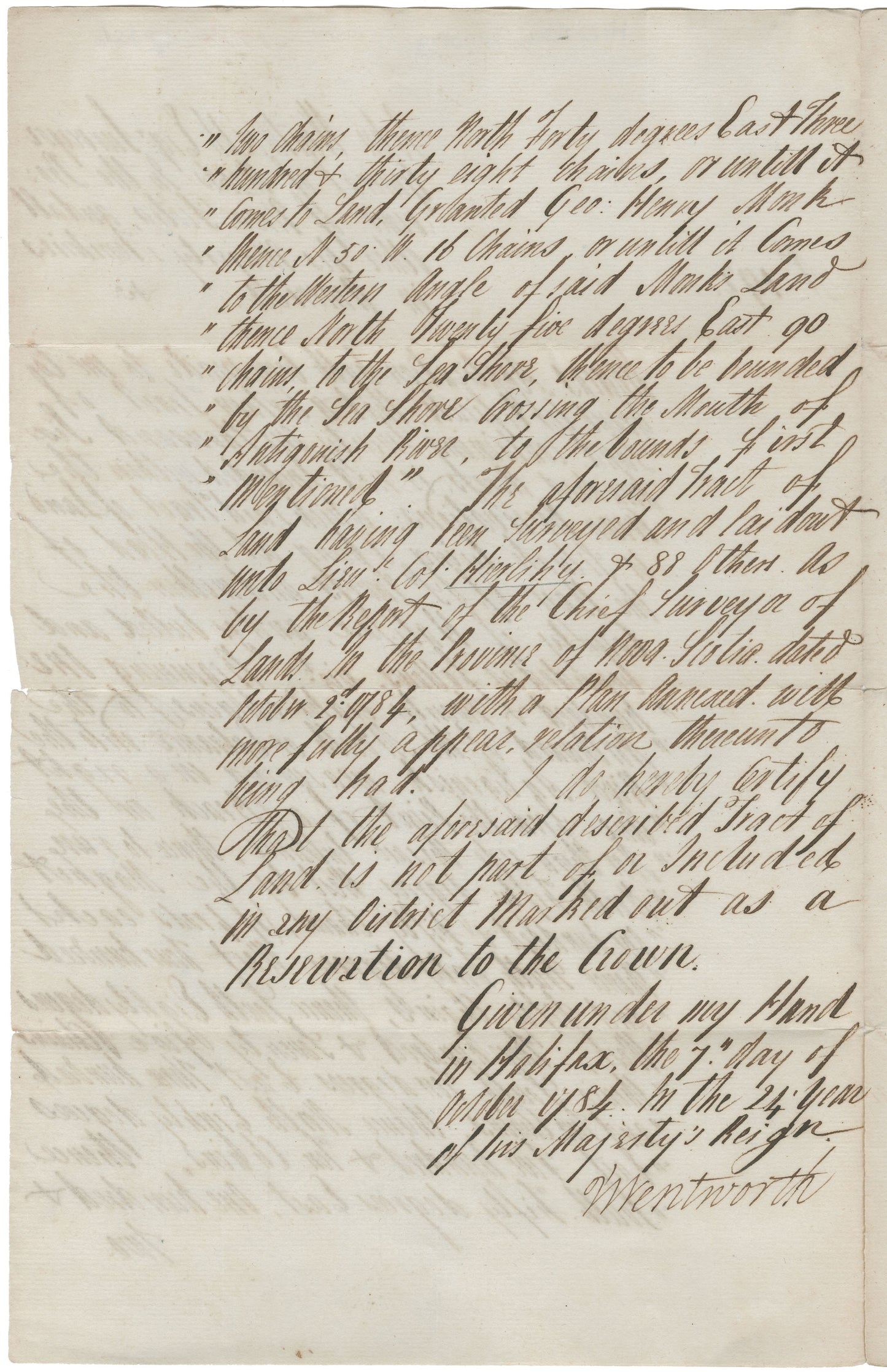 Nova Scotia Land Papers