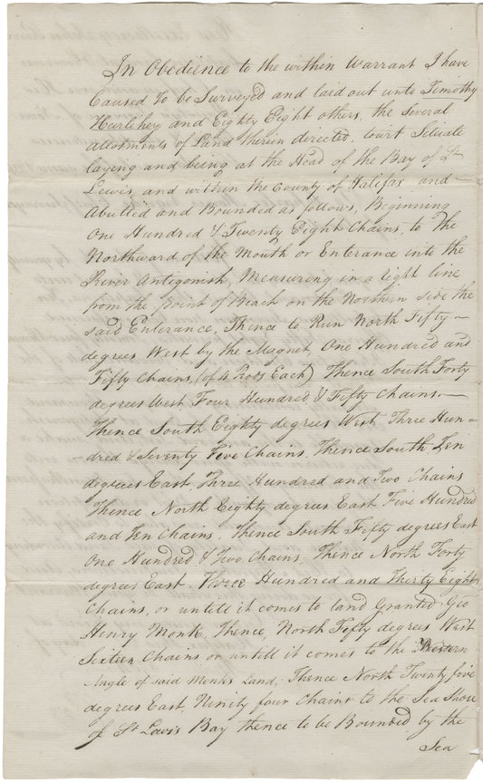 Nova Scotia Land Papers