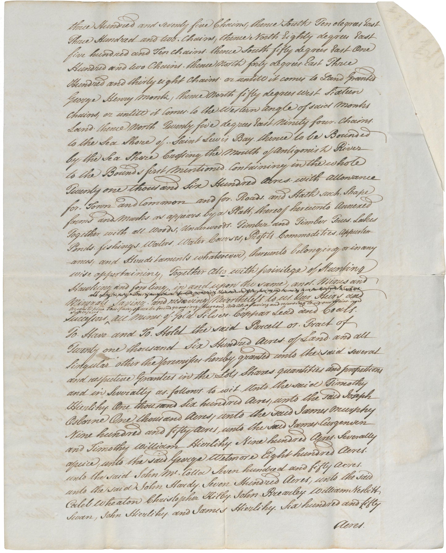 Nova Scotia Land Papers