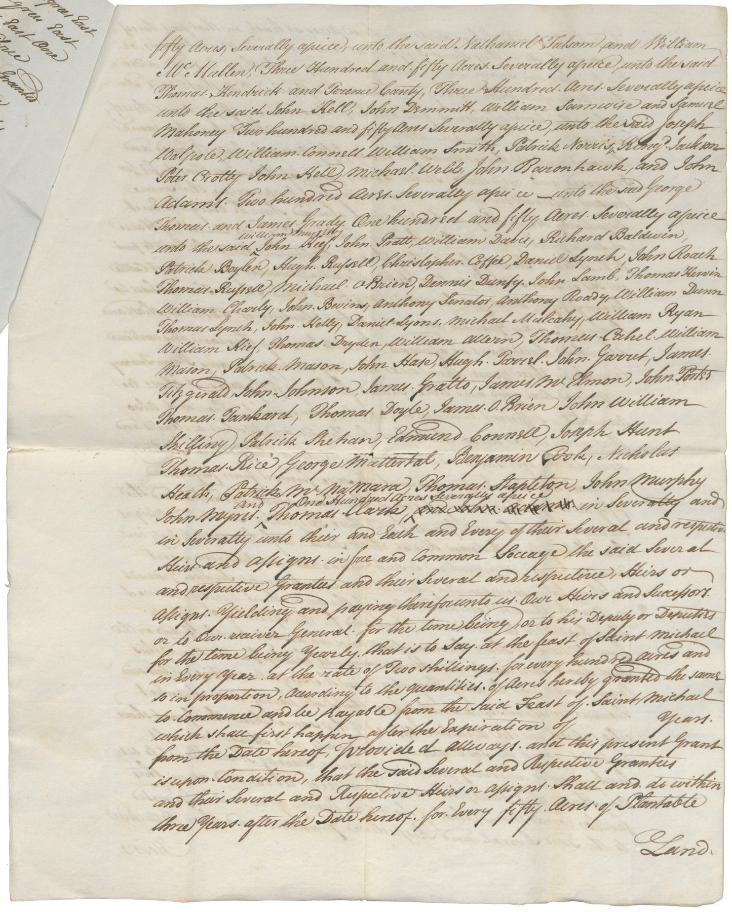 Nova Scotia Land Papers