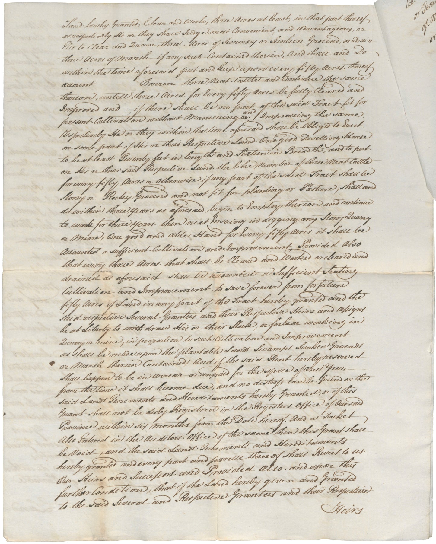 Nova Scotia Land Papers