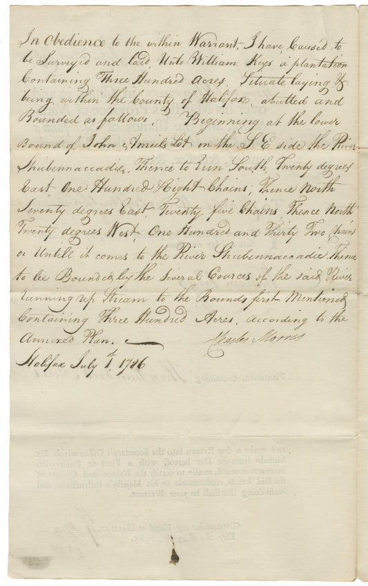 Keys, William - 1786 - Halifax County