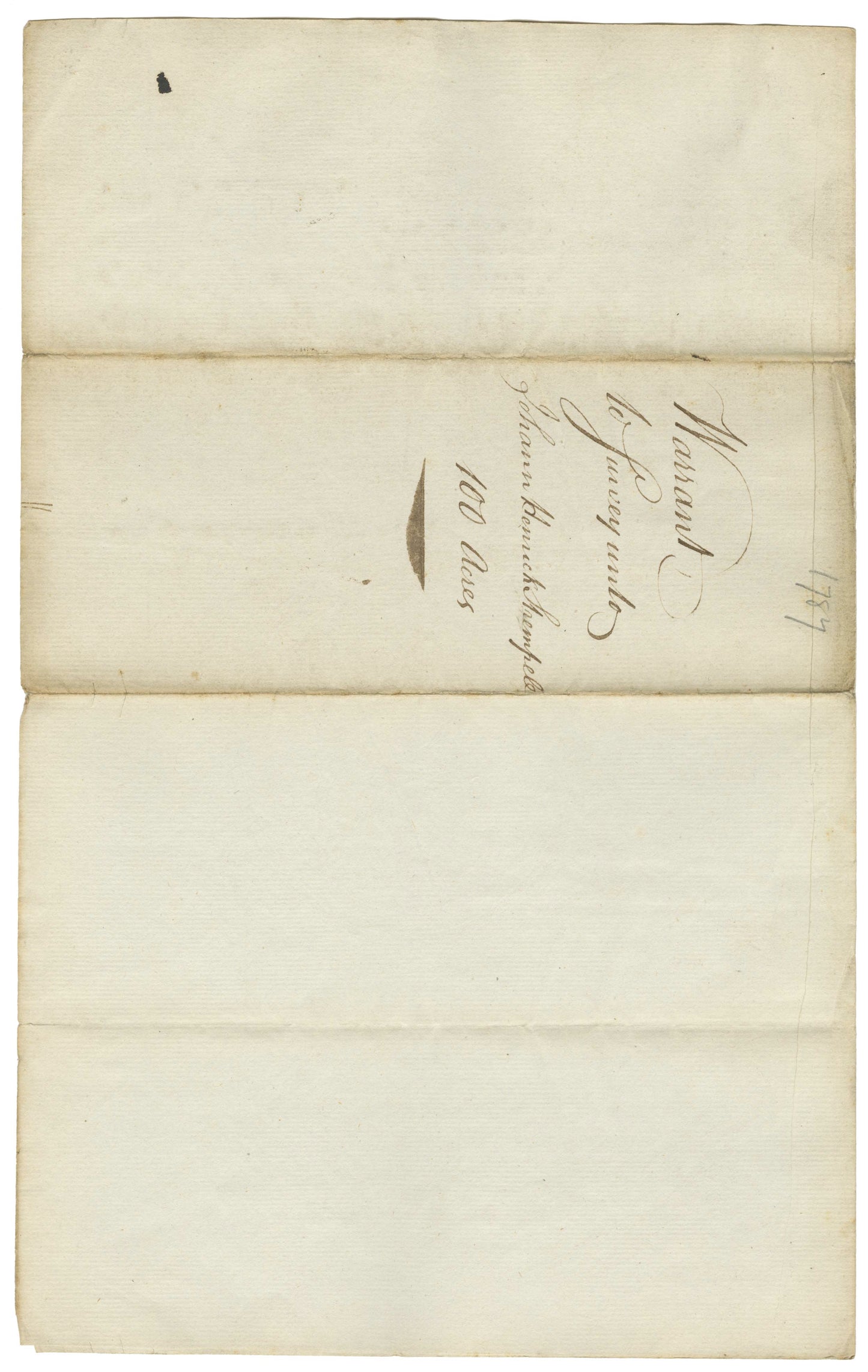 Stewart, John and others - 1878 - Lunenburg County - Warrant to Survey, Page 5