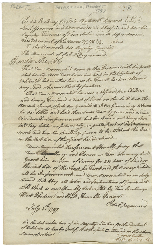 Nova Scotia Land Papers