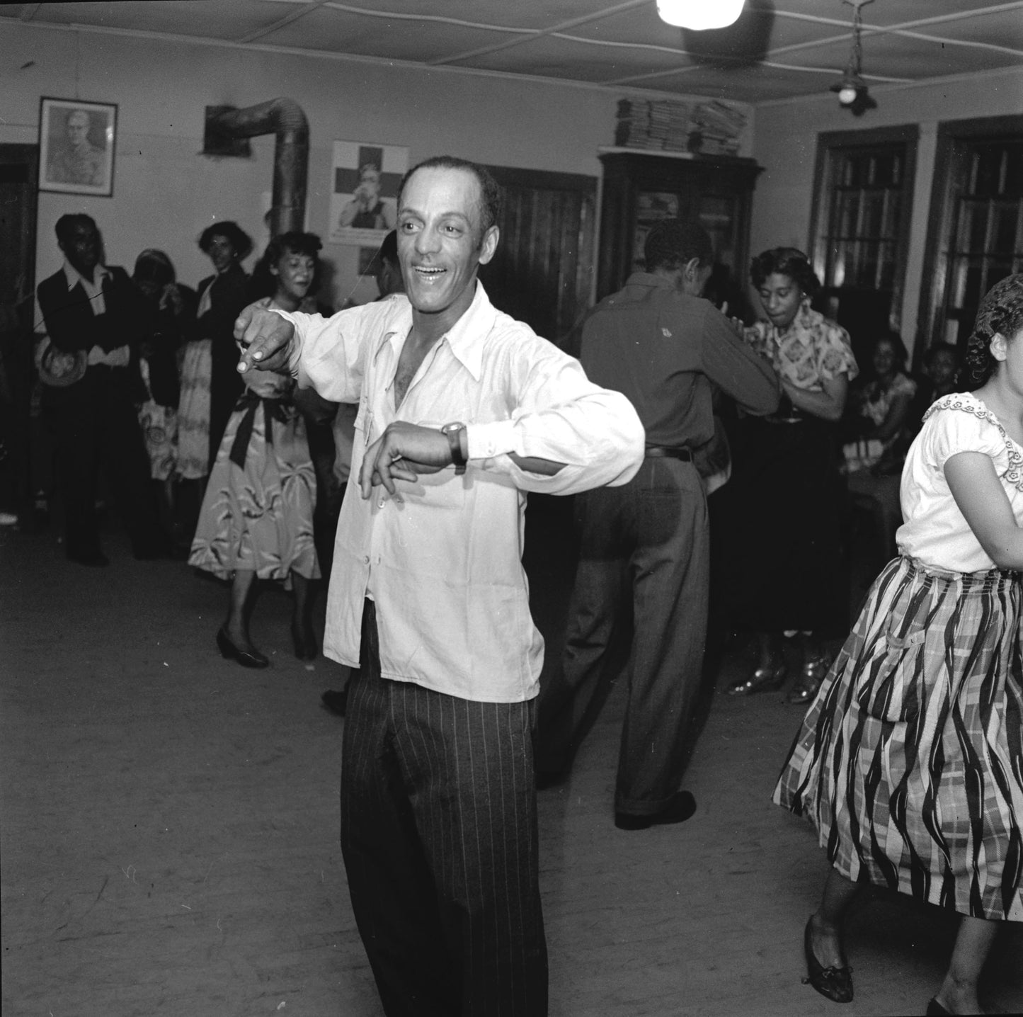 Weekly dance given every Friday night at the Conway public school. Admission 25 cents. July 1951.