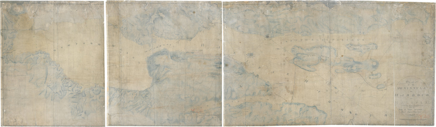 Peninsula and harbour of Halifax