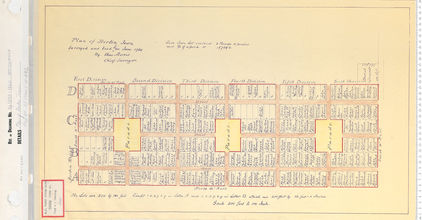 Plan of Horton Township