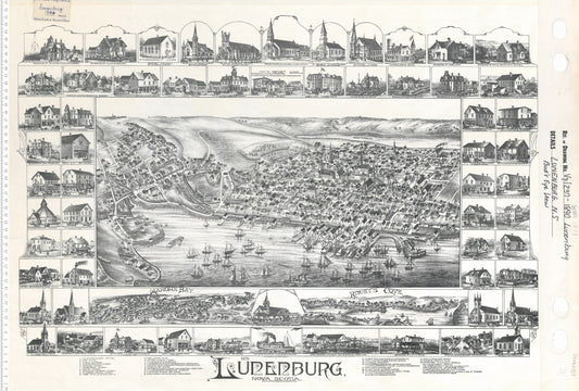 Lunenburg, N.S. Birds Eye View