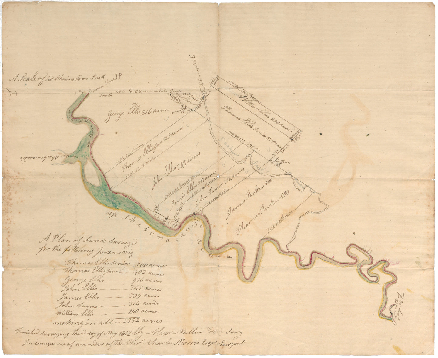 Lands on Shubenacadie River