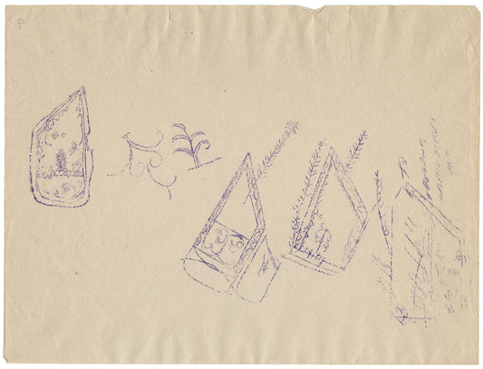 Tracing of a petroglyph