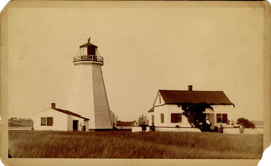 Pictou County Lighthouse showing Captain & Mrs. William Munro