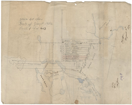 Grants: Dutch Village: Dutch Village Area, 1872