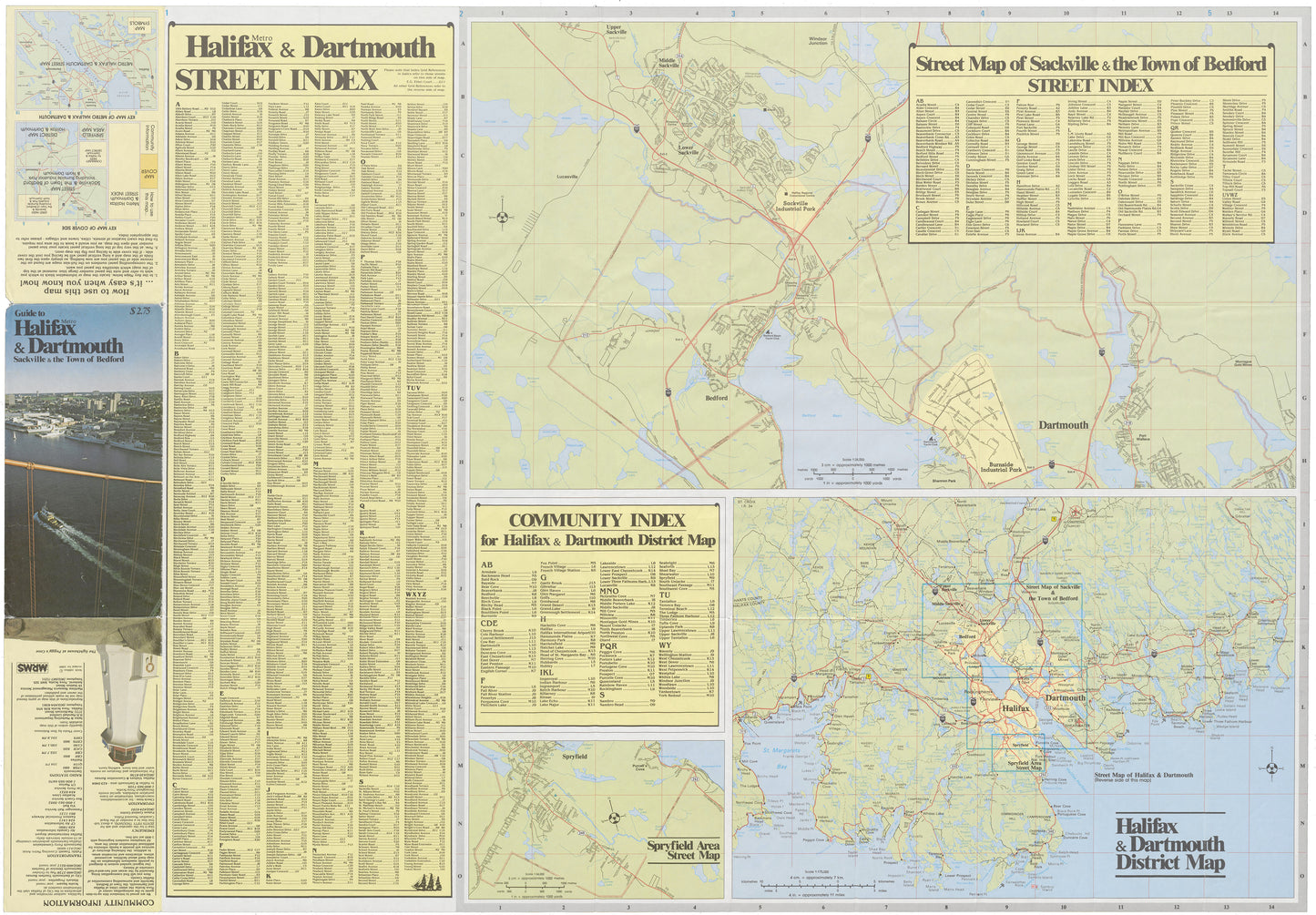 Guide to Halifax & Dartmouth Sackville & the Town of Bedford