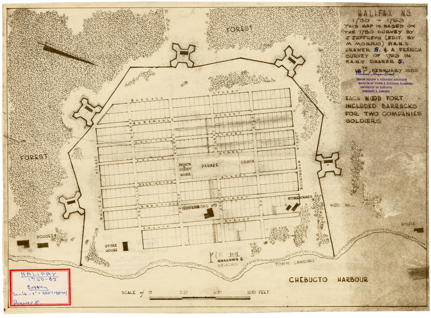 Halifax, N.S. 1750-1763