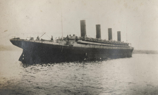 RMS Olympic in Halifax Harbour