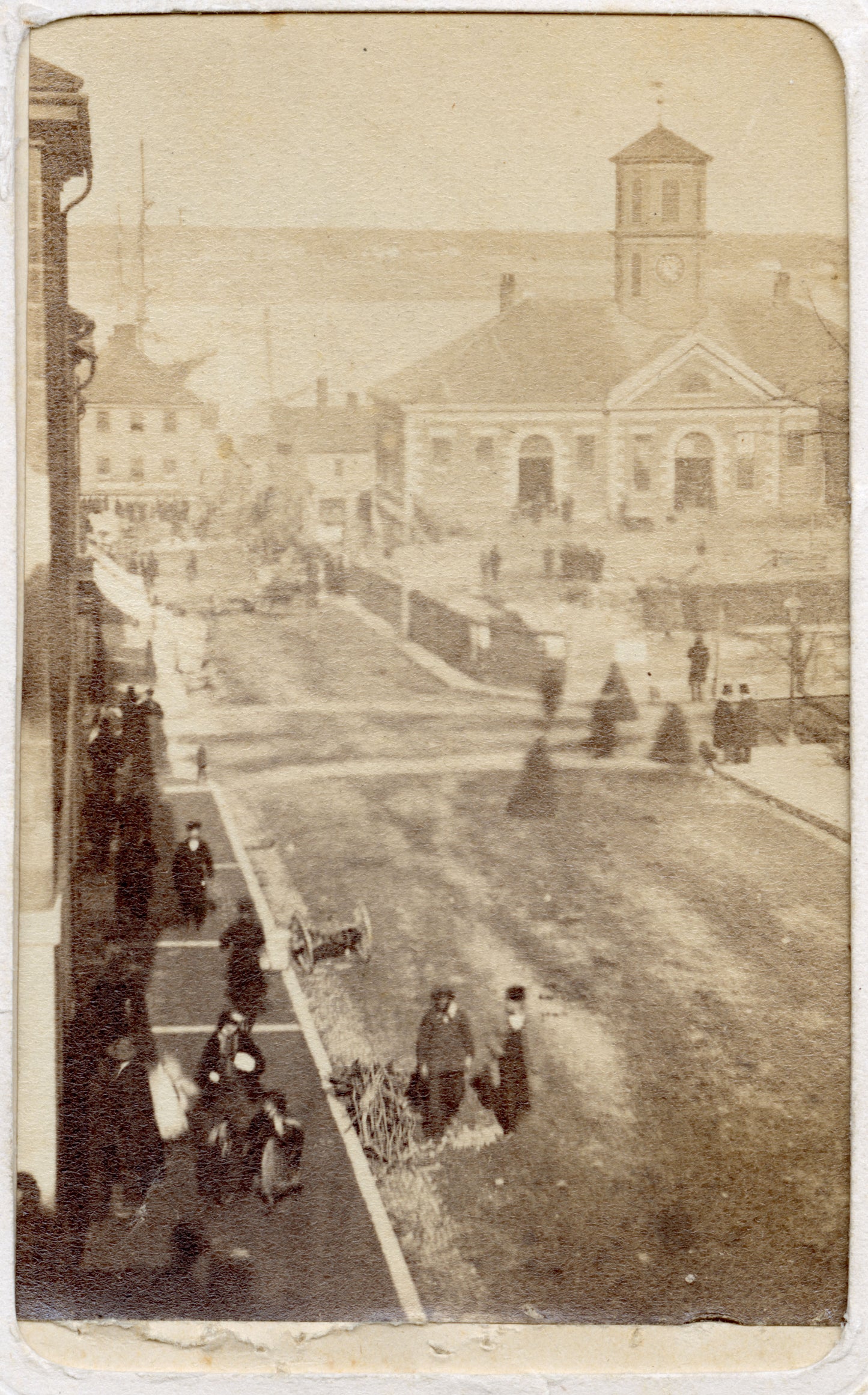 Market Building, Halifax, ca. 1865