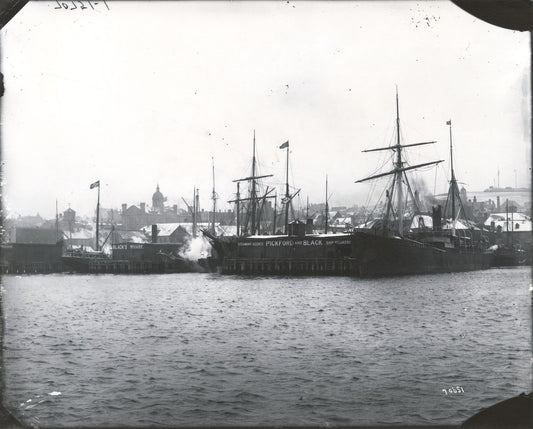 Halifax Waterfront showing Pickford & Black's wharf