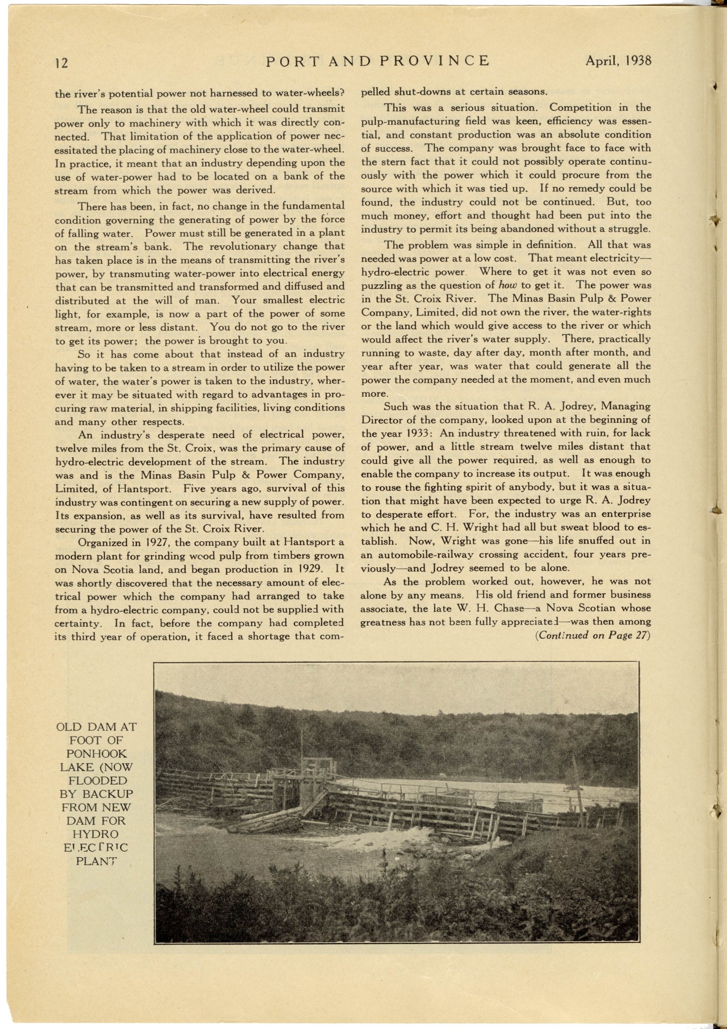 "Two Centuries of Water-Power"