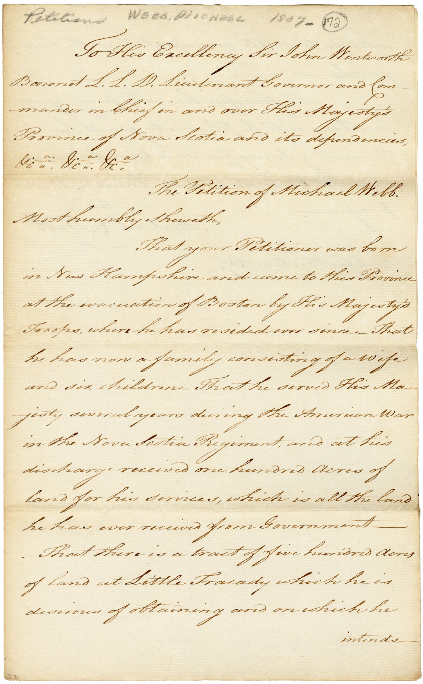 Nova Scotia Land Papers