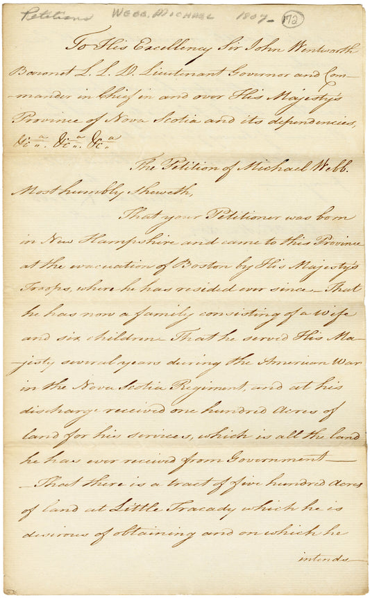 Nova Scotia Land Papers