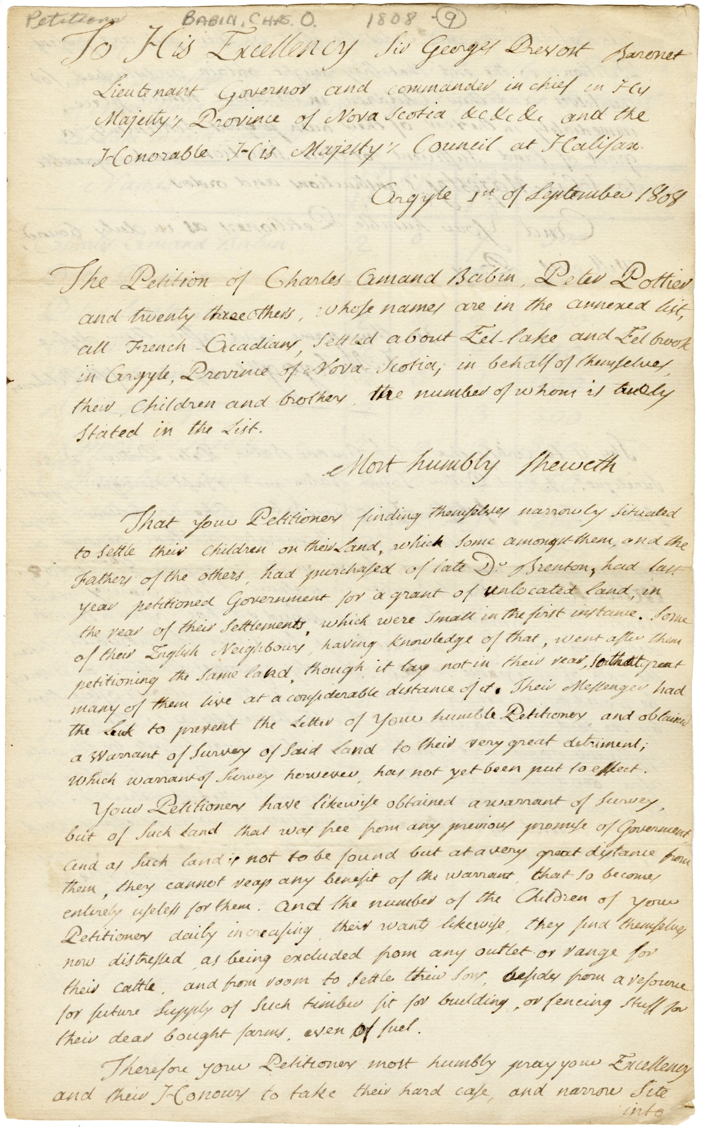 Nova Scotia Land Papers