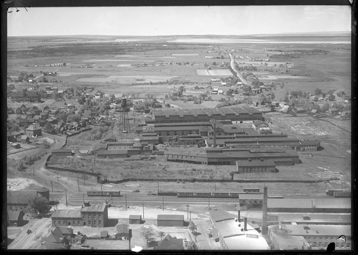 Aerial Photograph of Canadian Car and Foundry Co., Amherst, Nova Scotia