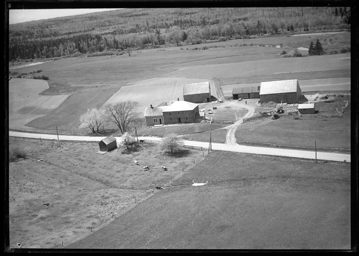 Aerial Photograph of Fred Hoeg Farm, Athol, Nova Scotia
