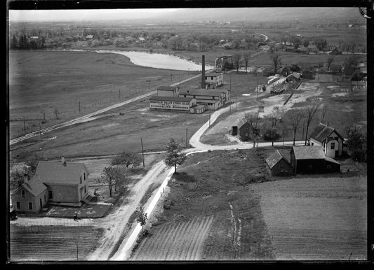 Aerial Photograph of Annapolis Valley Cider Co., Bridgetown, Nova Scotia