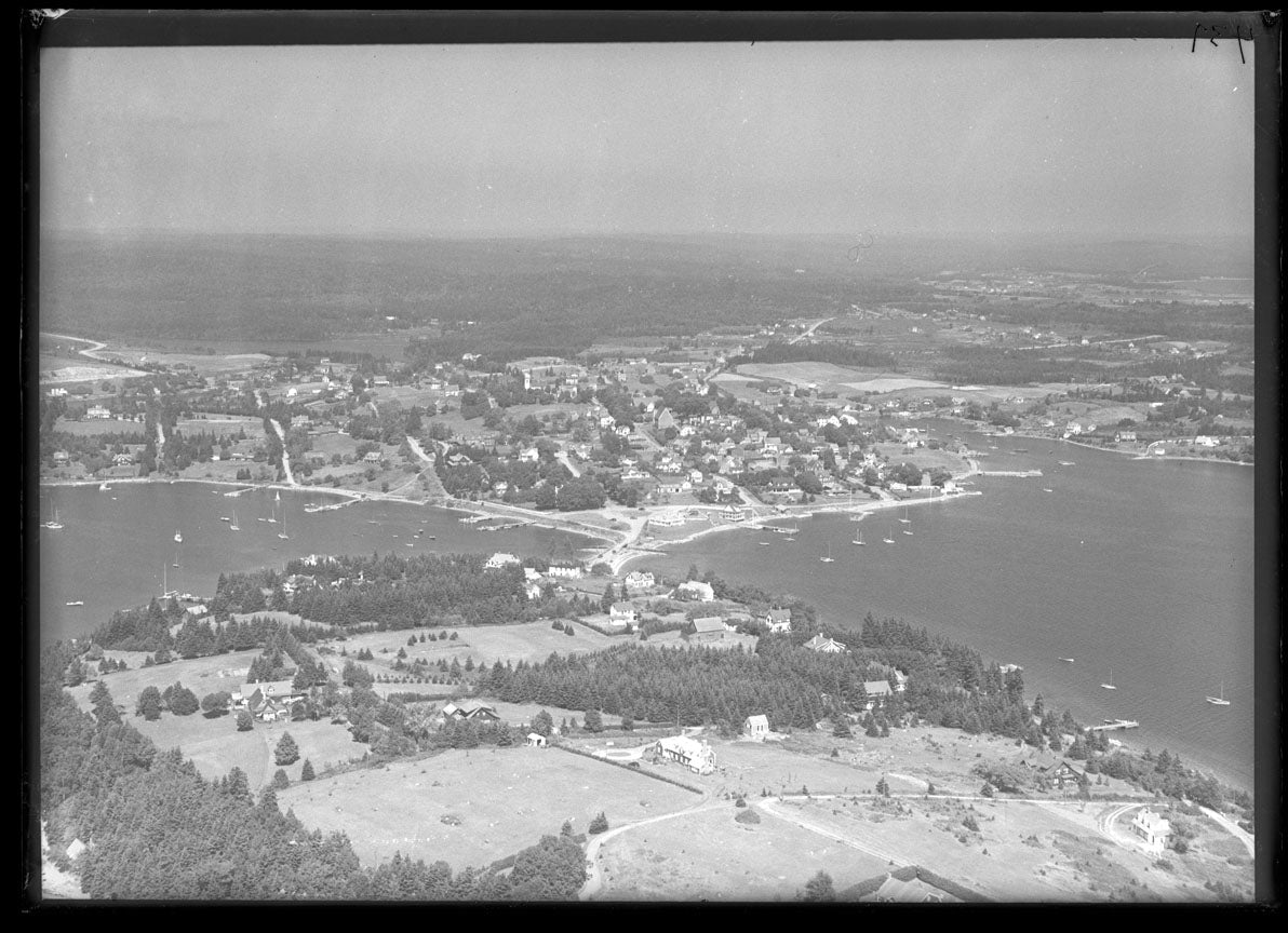 Aerial Photograph of Overview Village, Chester, Nova Scotia