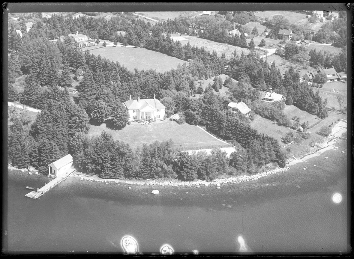 Aerial Photograph of Homes, Chester, Nova Scotia